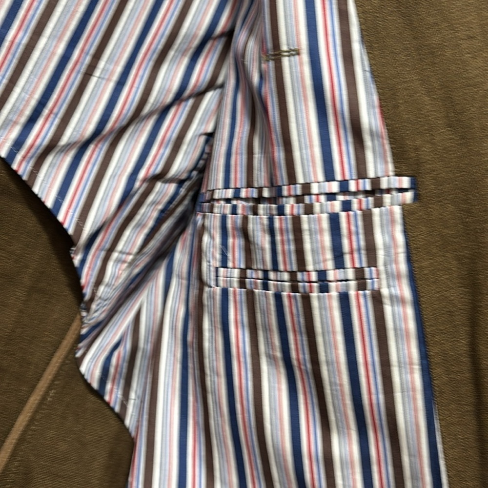 Haspel 100% Linen Sport Coat | Brown | Men’s 42 Short | Classic Summer Blazer - Picture 10 of 14